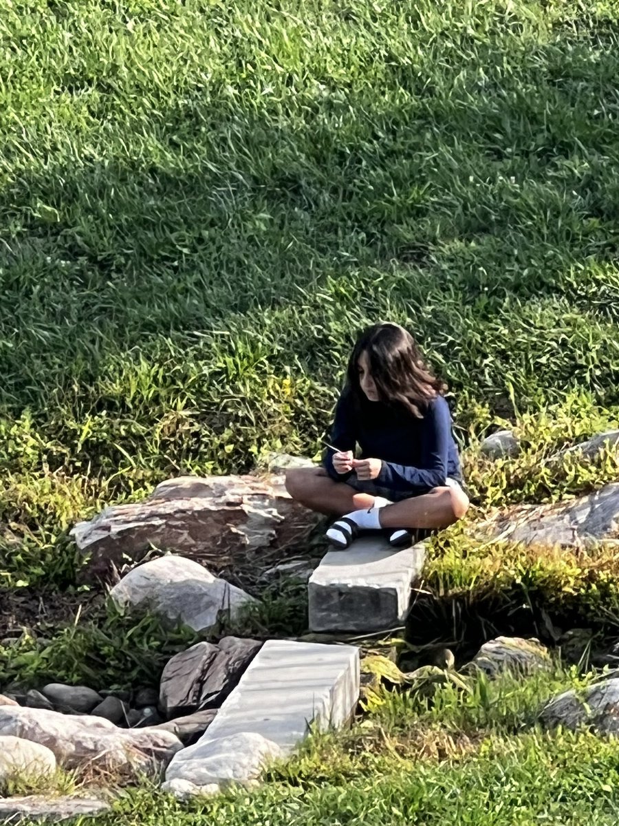 Out of all the great things this scholar did  the past week, this may be the one thing she values the most.  #FCMSWellbeing4All