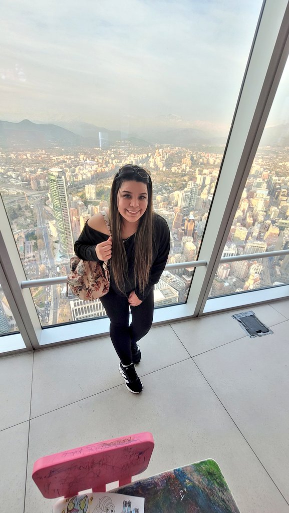 En el rascacielos más alto de América del Sur 😍💕📍🇨🇱