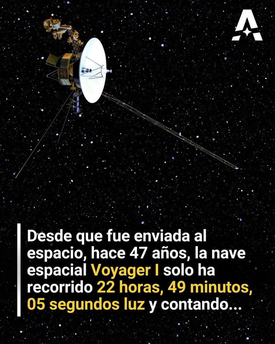 InformaCosmos's tweet photo. Y es lo más lejos que ha llegado un objeto construido por el ser humano https://t.co/Tu8JciFc58