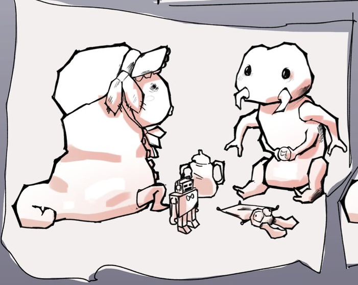 RidiculousJohn's tweet image. The babies... 

#lolife #lethalcompanyfanart  #lethalcompany #lethal_company #gamedev #indiedev #fanart