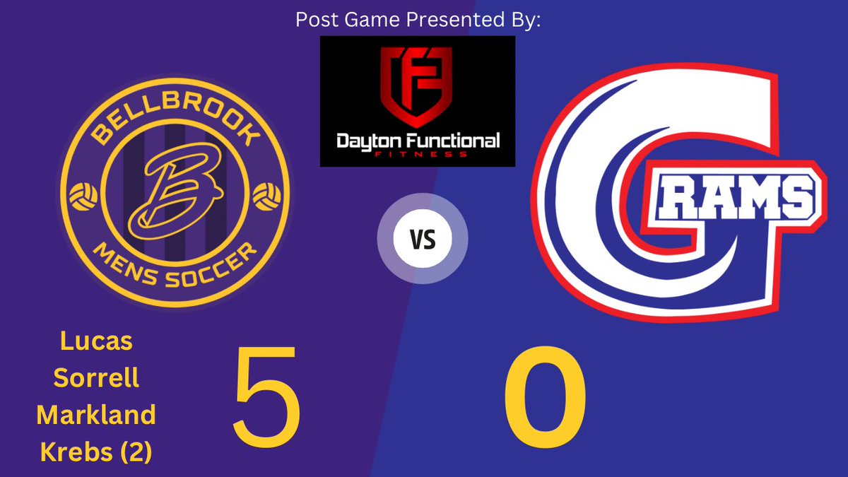 Bellbrook Men’s Soccer tweet media