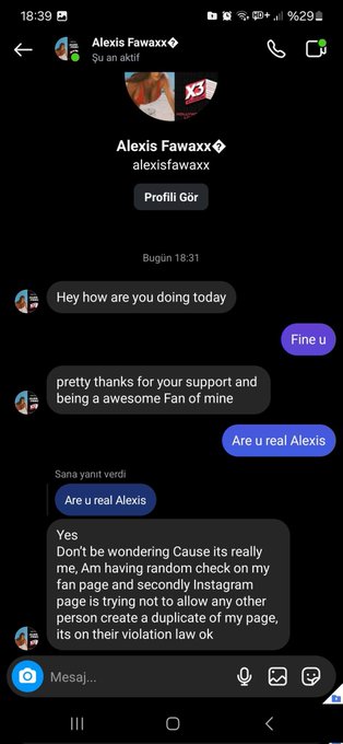 2 pic. Not me. STOP Corresponding with fake accounts on public social media.  I have said a million times