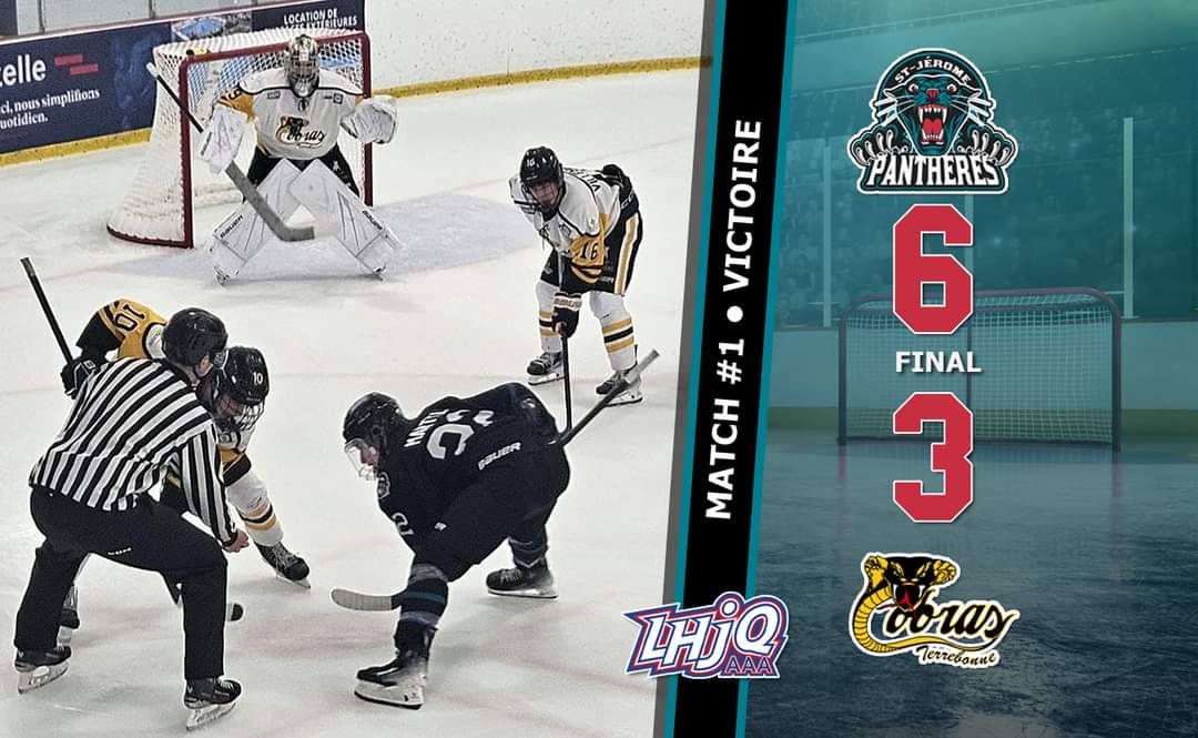 📣 UNE VICTOIRE POUR DÉBUTER LA SAISON

C'était soir d'initiation vendredi...

LIRE L'INTÉGRALITÉ DU TEXTE 👉 bit.ly/4cVLMJ6

#NousSommesEnMission | #LHJAAAQ  
Ville de Saint-Jérôme