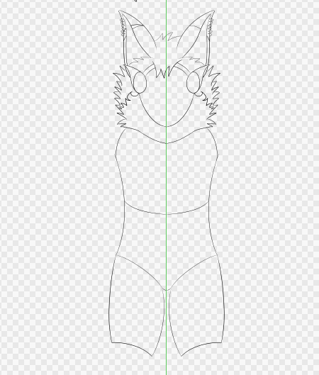 QuibbleDJ's tweet photo. wip of a protogen.................... https://t.co/UJVKaY4wdt
