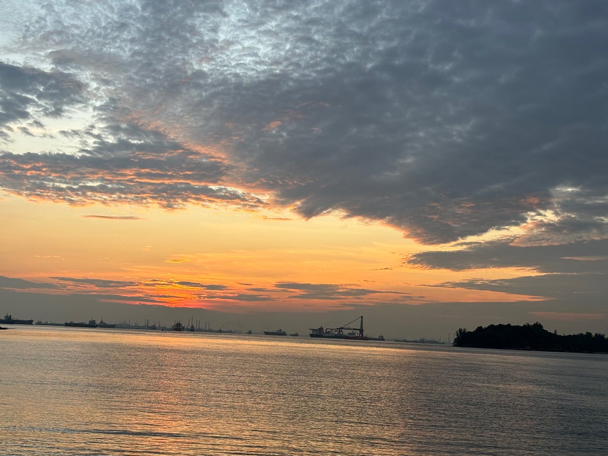 Sunset…