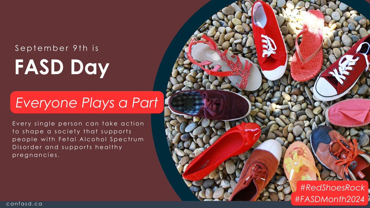 Staff and students are invited to wear a touch of red with their full uniforms on Monday to spread awareness for FASD