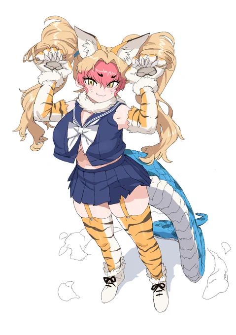 属性過多だねヌエちゃん 