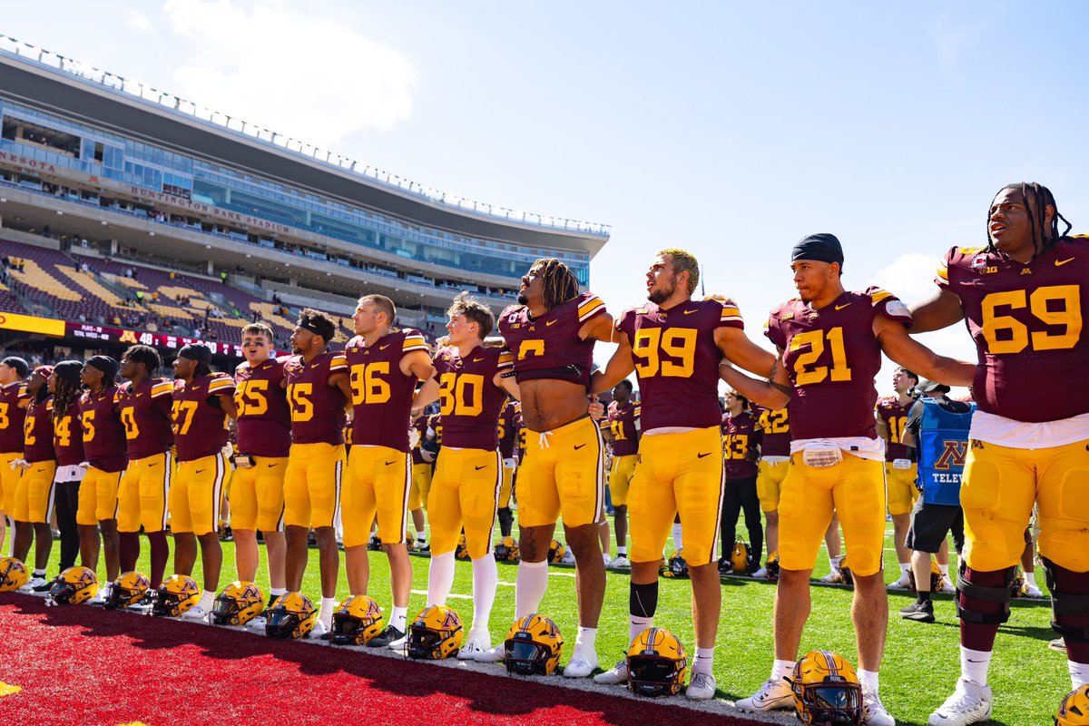 Minnesota Football tweet media