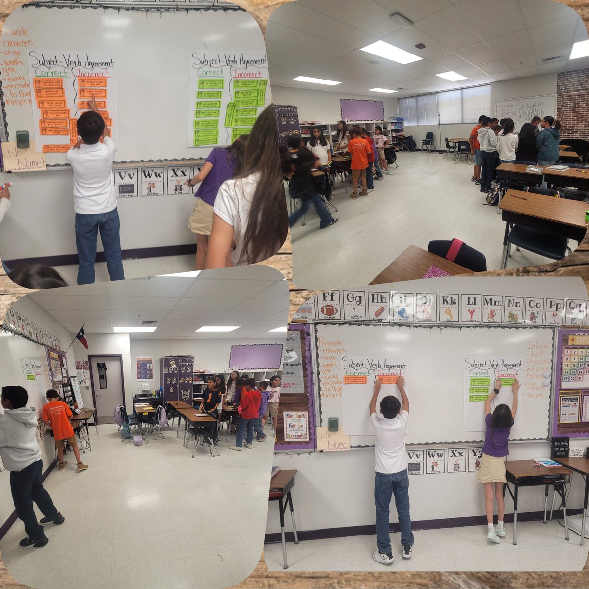 JMagdalen_IES's tweet image. We worked together in groups and raced to show correct subject verb agreement 🏃‍♀️  this is a very competitive bunch 😬 #YouMeRIE #ItsAnItuarteThing