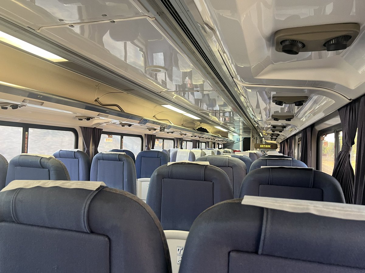 New”ish” conductor asked me to put my backpack in the overhead storage. It was kind of quaint. Because the car is sooo crowded