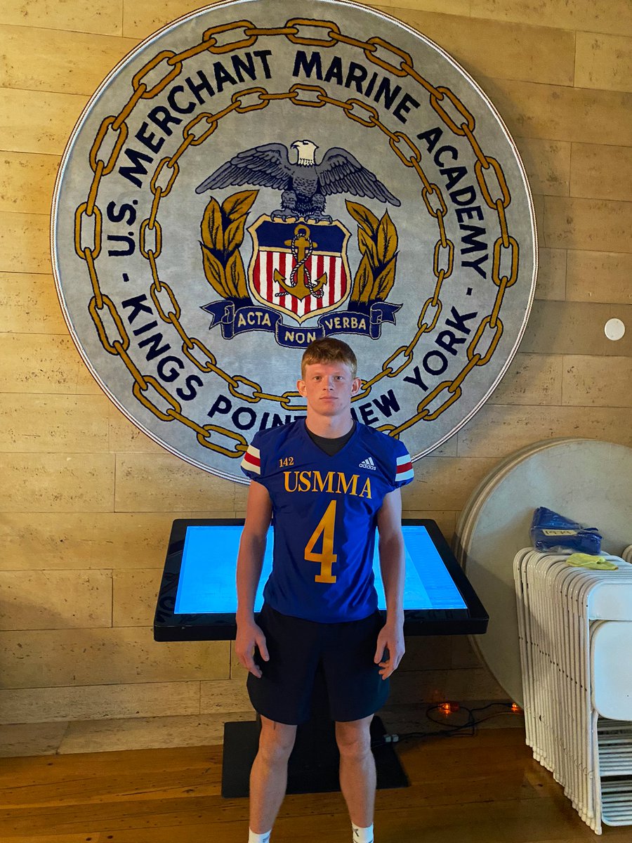 Gage Holub (@holub_gage) on Twitter photo Thank you <a href="/USMMAFootball/">USMMA Football</a> for a great homecoming game day visit. amazing campus and a great football program!
Got to meet the midshipmen, players, and coaches!
<a href="/CoachCroall/">Jameson Croall</a> <a href="/CoachKikel/">James Kikel</a> <a href="/CoachPassante/">Harry Passante</a> <a href="/coachbartelFB/">Ryan Bartel</a> <a href="/Scala39/">Lou Scala</a> Thank you <a href="/USMMAFootball/">USMMA Football</a> for a great homecoming game day visit. amazing campus and a great football program!
Got to meet the midshipmen, players, and coaches!
<a href="/CoachCroall/">Jameson Croall</a> <a href="/CoachKikel/">James Kikel</a> <a href="/CoachPassante/">Harry Passante</a> <a href="/coachbartelFB/">Ryan Bartel</a> <a href="/Scala39/">Lou Scala</a>