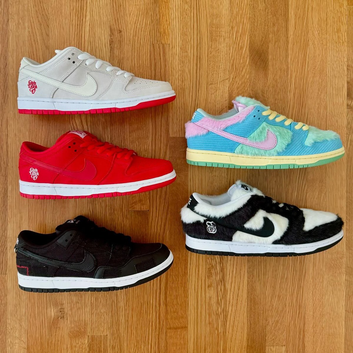 A quick history of Verdy's Nike SB Dunk collaborations. Which is