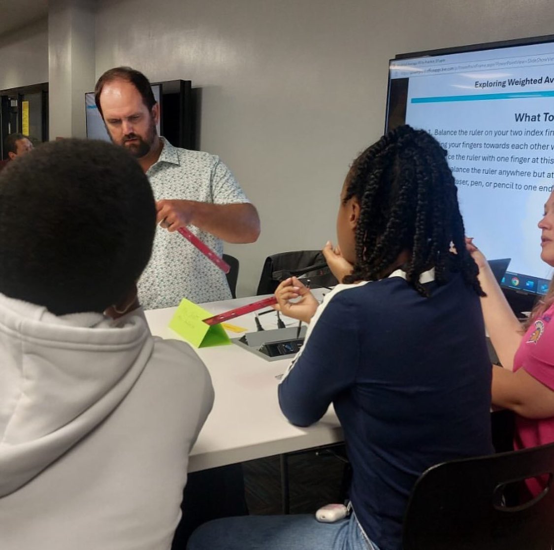 AP_Nealy's tweet photo. @Coralgladeshigh hosted the very first #PDtoPractice of the school year!  The feedback was incredible, and our students and participating teachers  loved it. I'm eager to see what other exciting ideas our math coach, Ms. Thompson has in store for us! @DrMarkKaplan #mathcounts https://t.co/hl989r6kQC