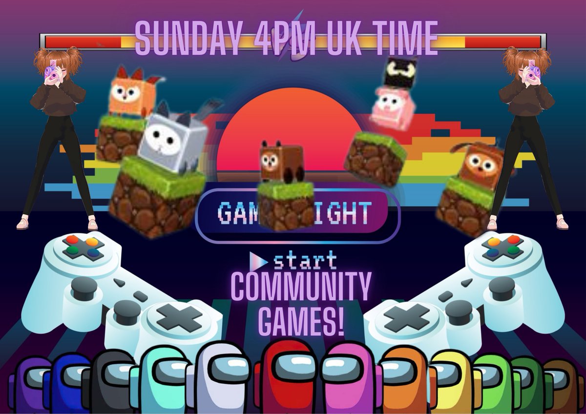 IcedLatteLiv's tweet image. COMMUNITY GAMESSSS #communitygame #twitch #TwitchStreamers #twitchstreaming #Vtubers #vtubermodel #VtuberSupport #VTUBERSUPPORTCHAIN #VtubersUprising #SmallStreamersConnect #SmallStreamersCommunity #smallstreamersupport