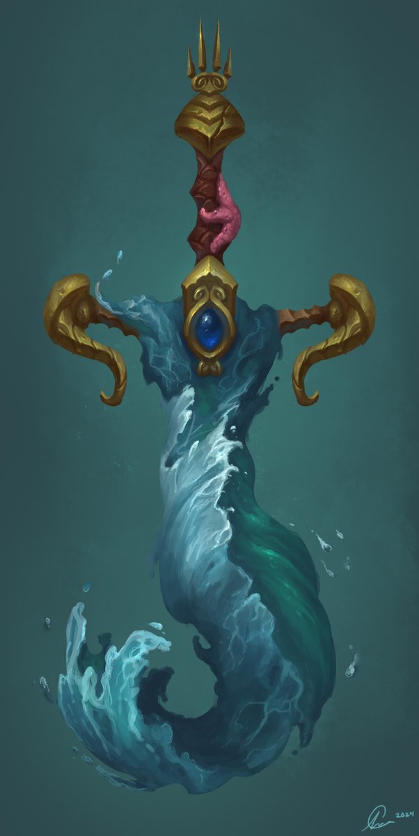 ItsAlexCreamer's tweet image. This next sword I wanted to do Atlantis themed :)
thanks for lookin!
#swordtember2024 #Swordtember