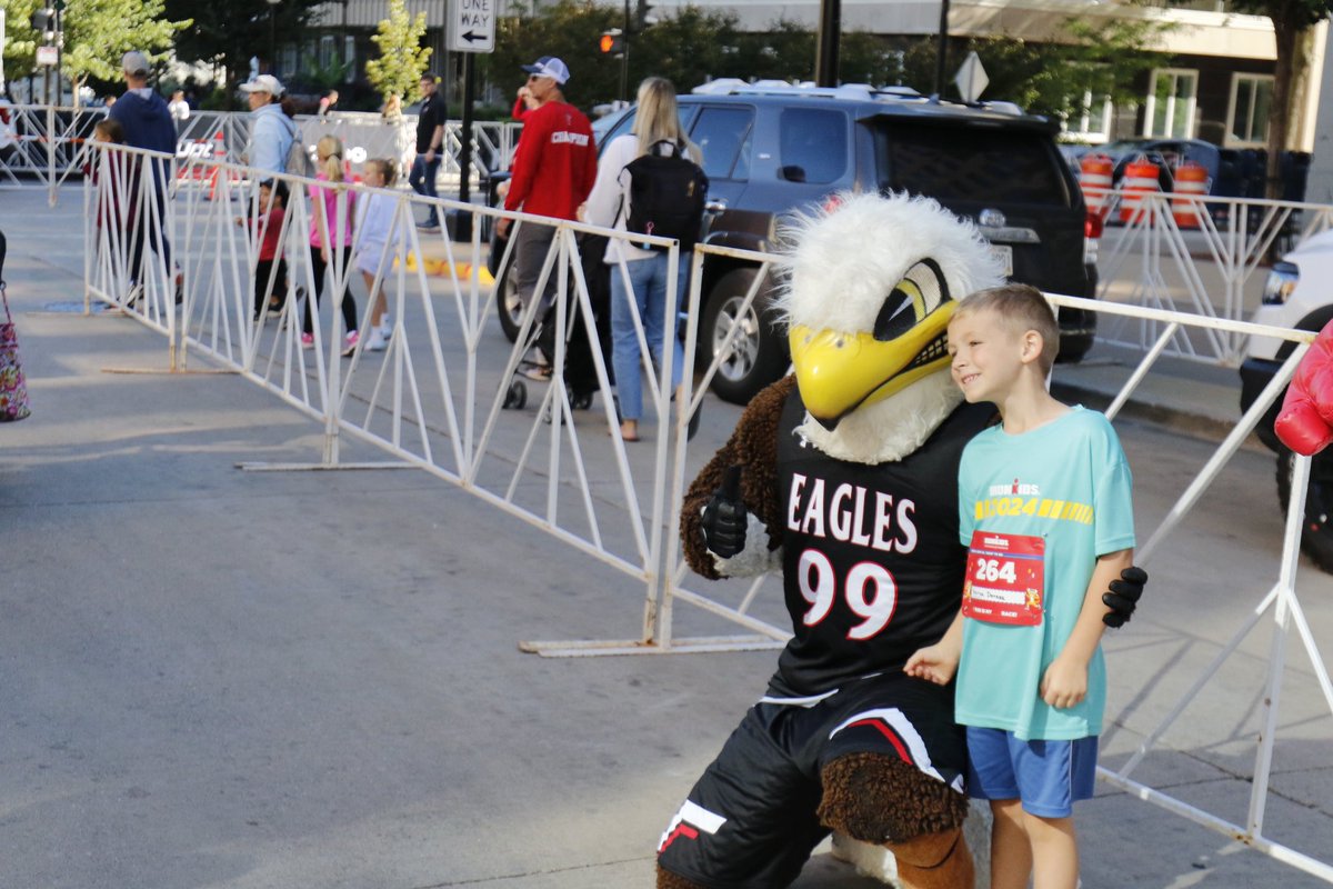The <a href="/ecEagleBaseball/">EC Eagle Baseball</a> &amp; <a href="/ECEagles_BBall/">Edgewood College Men's Basketball</a> teams had a great time today helping with the <a href="/IRONKIDS/">IRONKIDS</a> FunRun event today!
