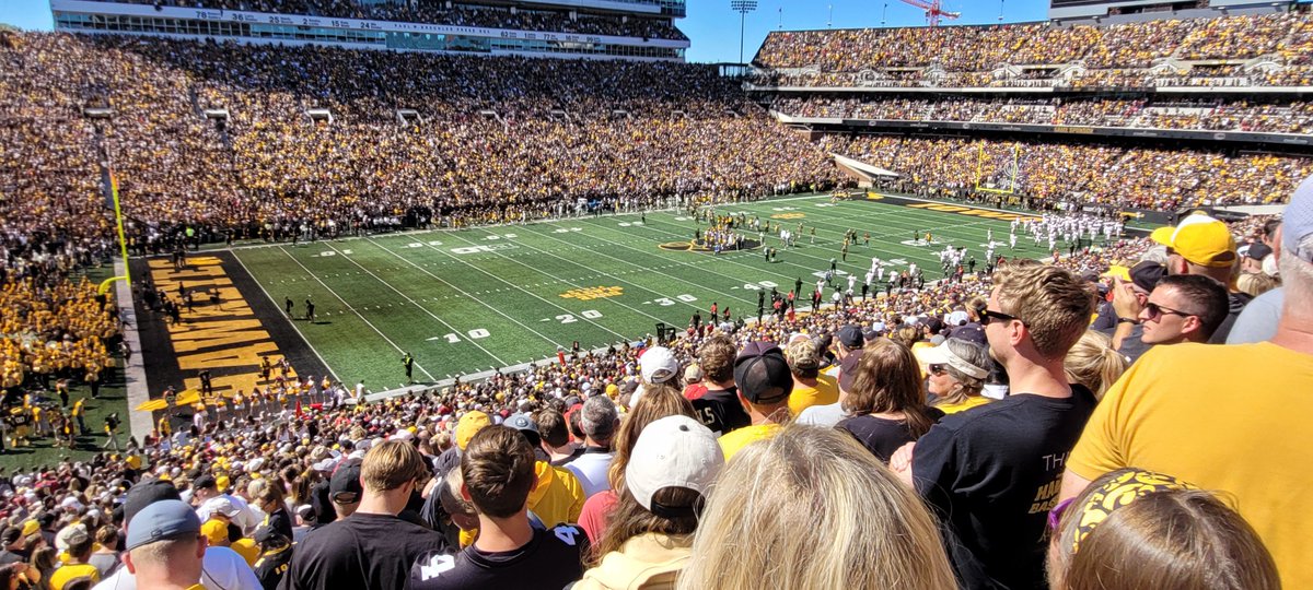 What a day! I truly cannot believe what I saw at Kinnick today. It's a Cyclone State!!!!