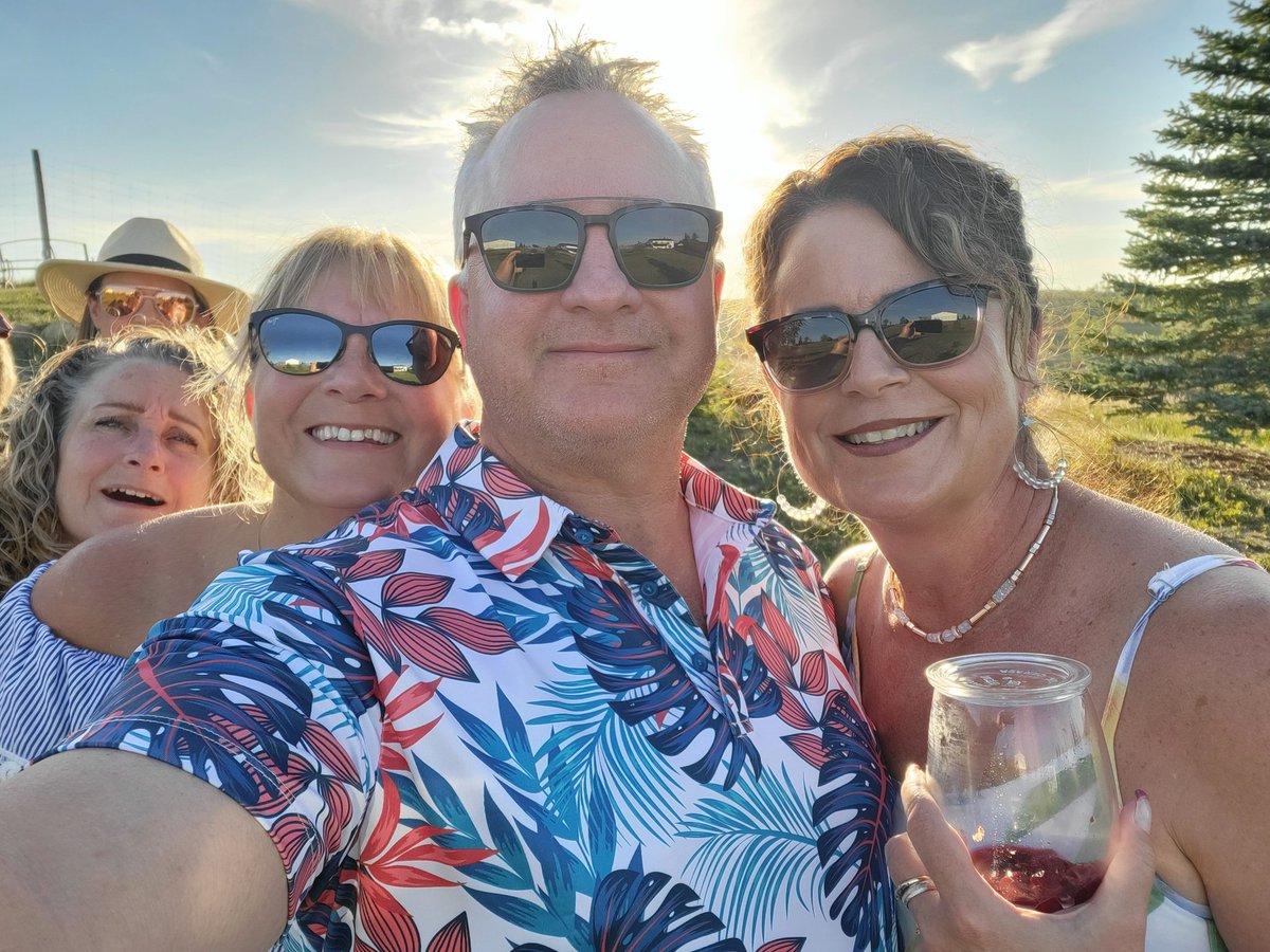 Great night with the family for dad's 85th. #overthehillorchards