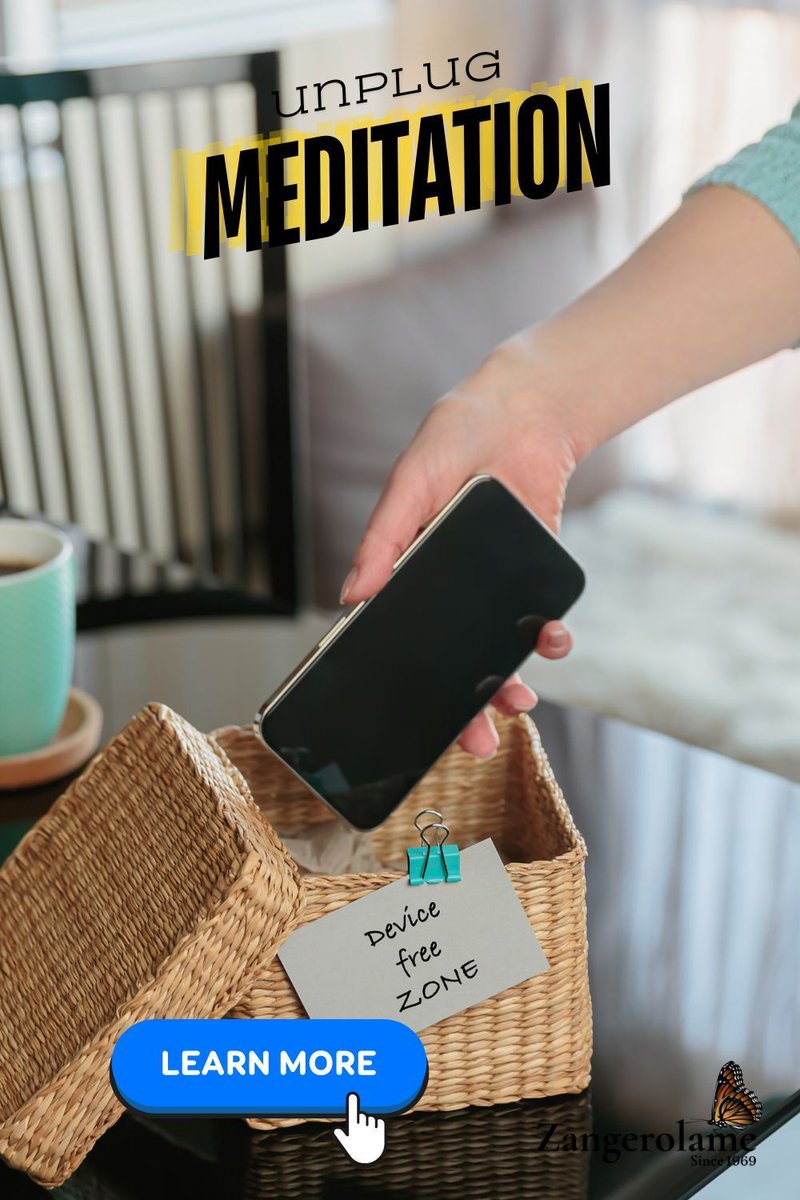fzangerolame's tweet image. Silence your notifications, not your mind. Unplug for a moment of peace. 🌸🌱 #InnerStillness #MindfulMeditation #UnplugNow buff.ly/47cVQfe
