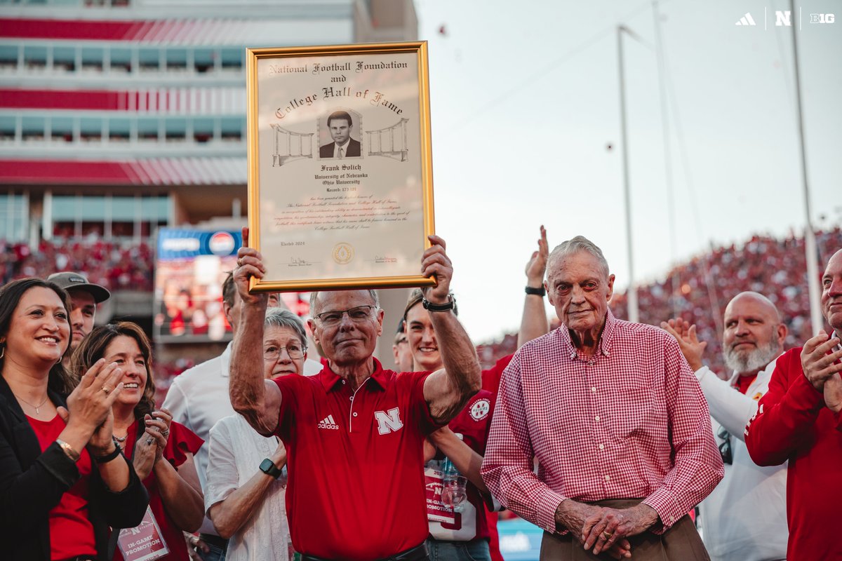Frank Solich.

Hall of Famer.