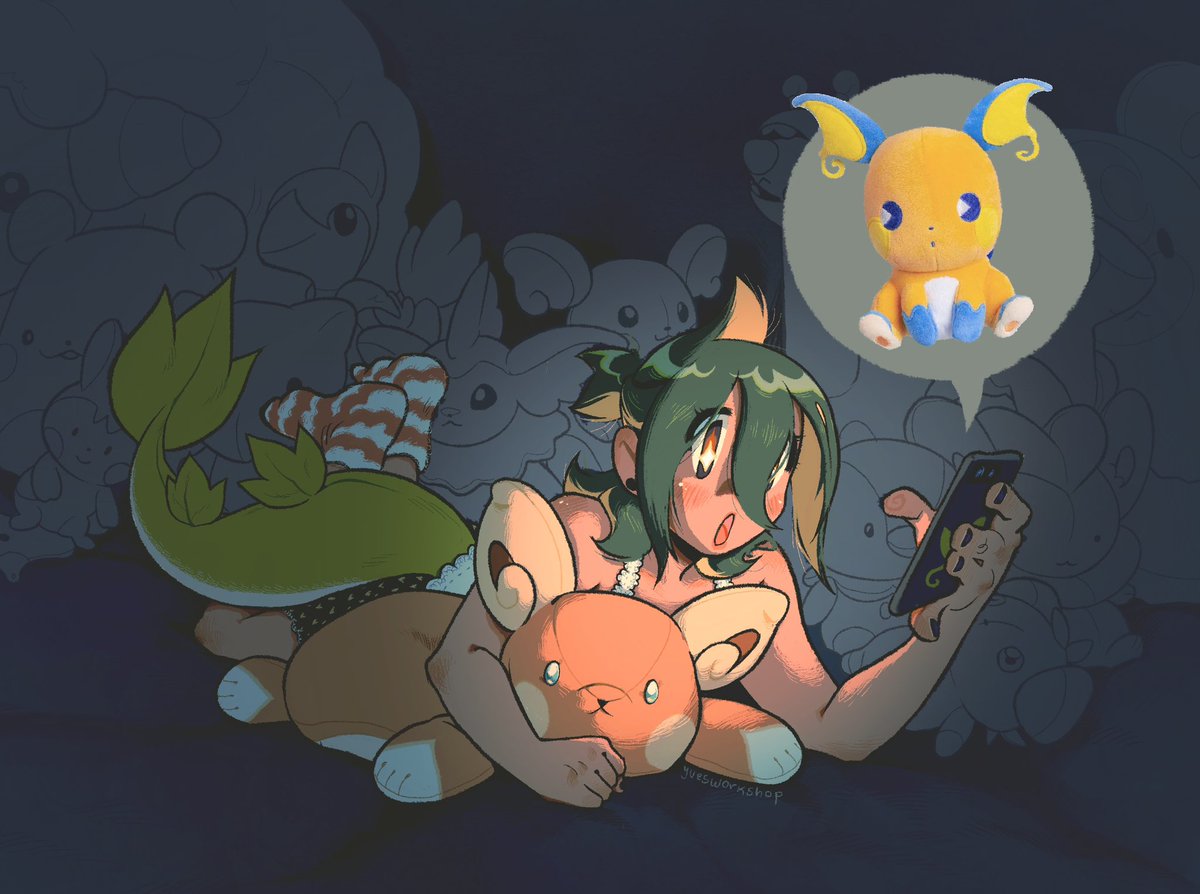 Oh Raichu Pokémon Soda Pop Plush… you are perfect…