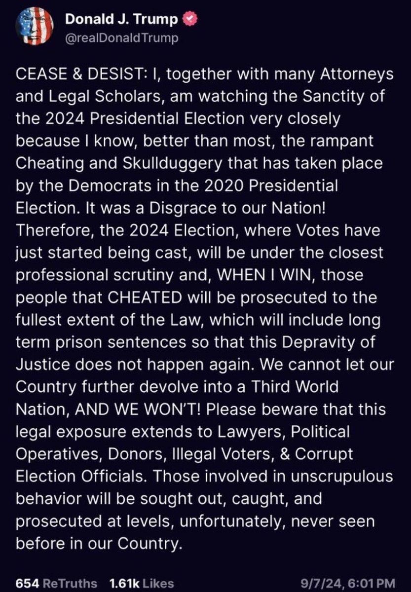 President Trump isn’t fcking around…!

You’ve been warned!