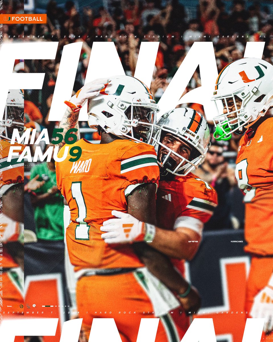 Took care of business 🙌

#GoCanes