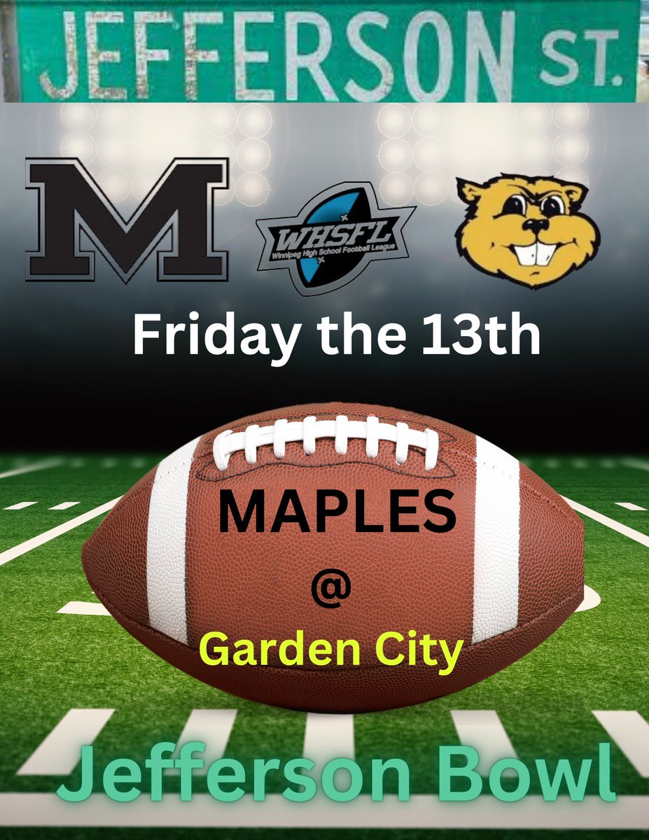 _MaplesFootball's tweet image. Meet you in the middle!