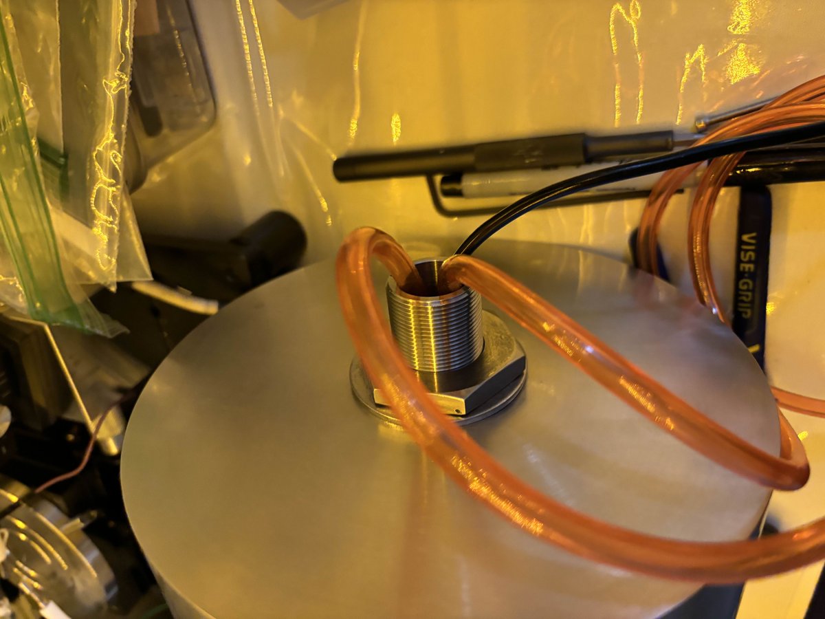 Assembling the sputter coater