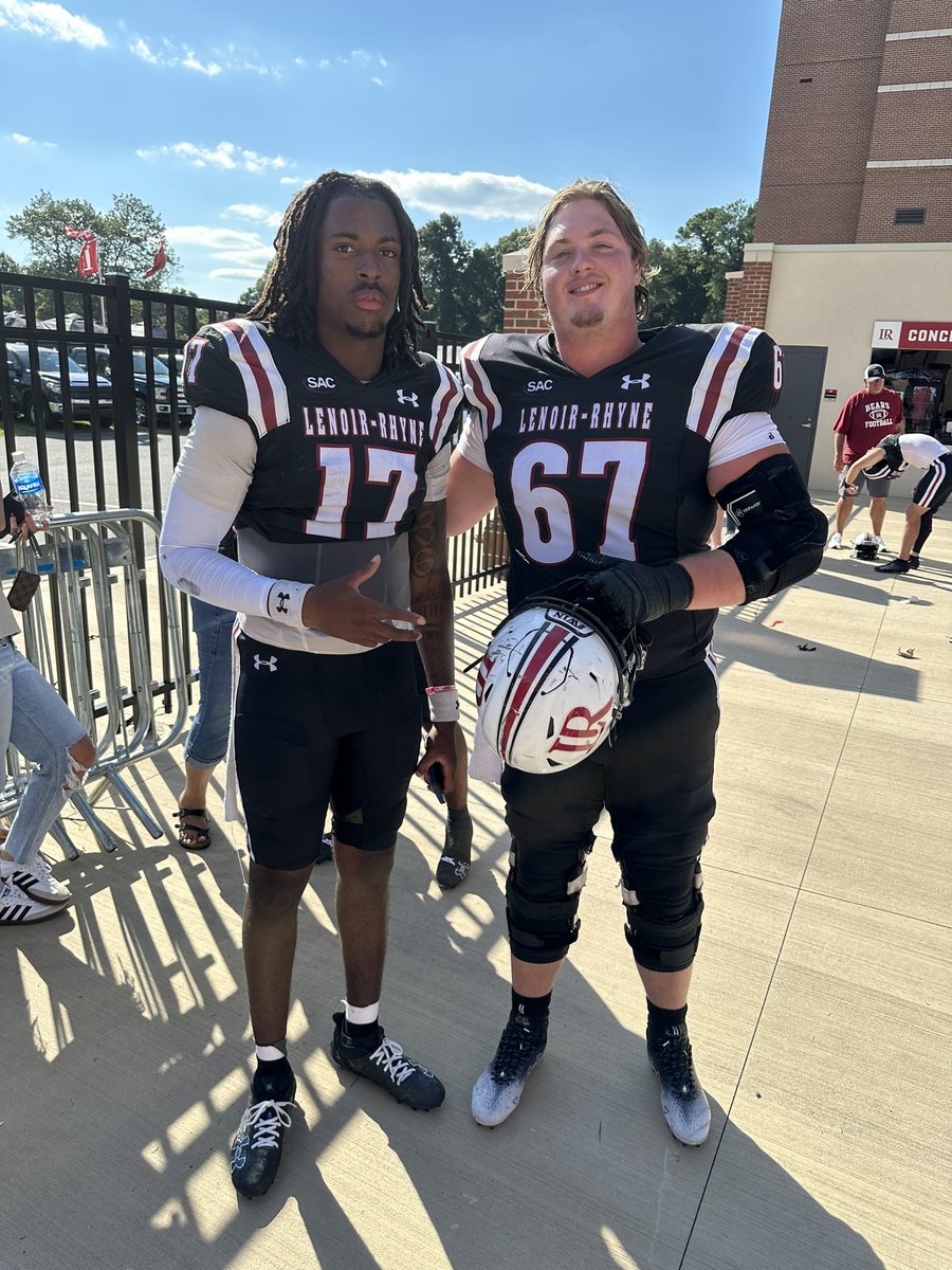 Fergdog7's tweet photo. Solid day and season opening win for  these two former @WF_Football Titans, starting QB Jalen Ferguson &amp; starting Center Grant Copeland!! #begreat https://t.co/tWcvRMWccC