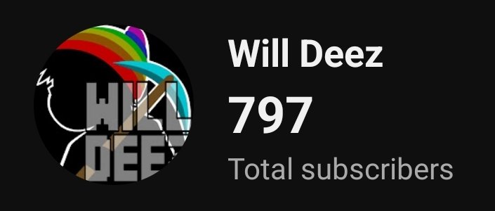 I'm soooo close to 800! Who wants to help push me over to 800?!? 👉👈#youtube 
youtube.com/@WillDeez