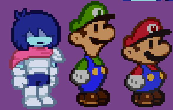 Mayxaroni's tweet photo. what if the guy from that one game was in this other game   i think that might be cool https://t.co/OemnbAV7YV