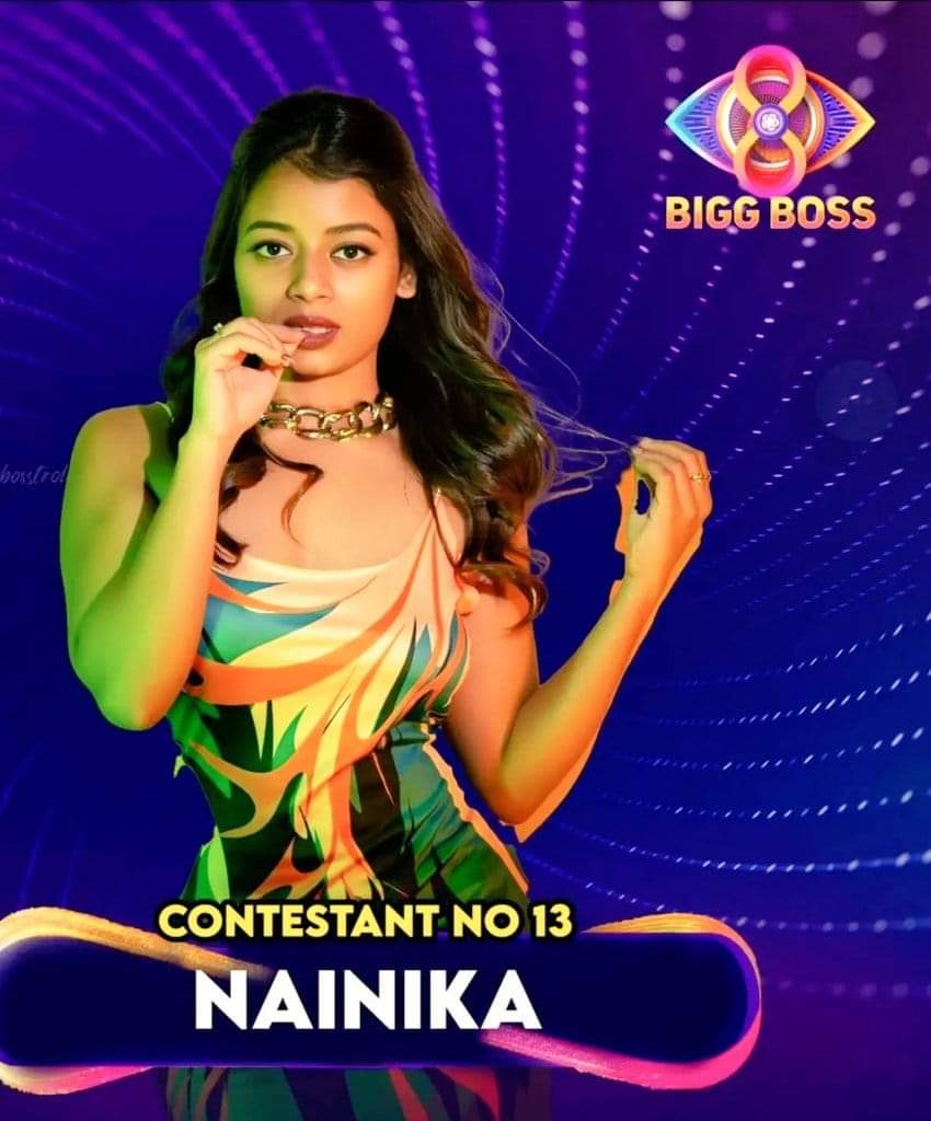 telugubiggboss's tweet photo. #Nainika Fan's assemble 🥳

Hopefully we will see you in finals 
💥🥁 🔥🏆

#Biggbosstelugu8 #Bigbosstelugu8
#Biggboss8telugu
#Bigboss8telugu https://t.co/8L4ydiSXin