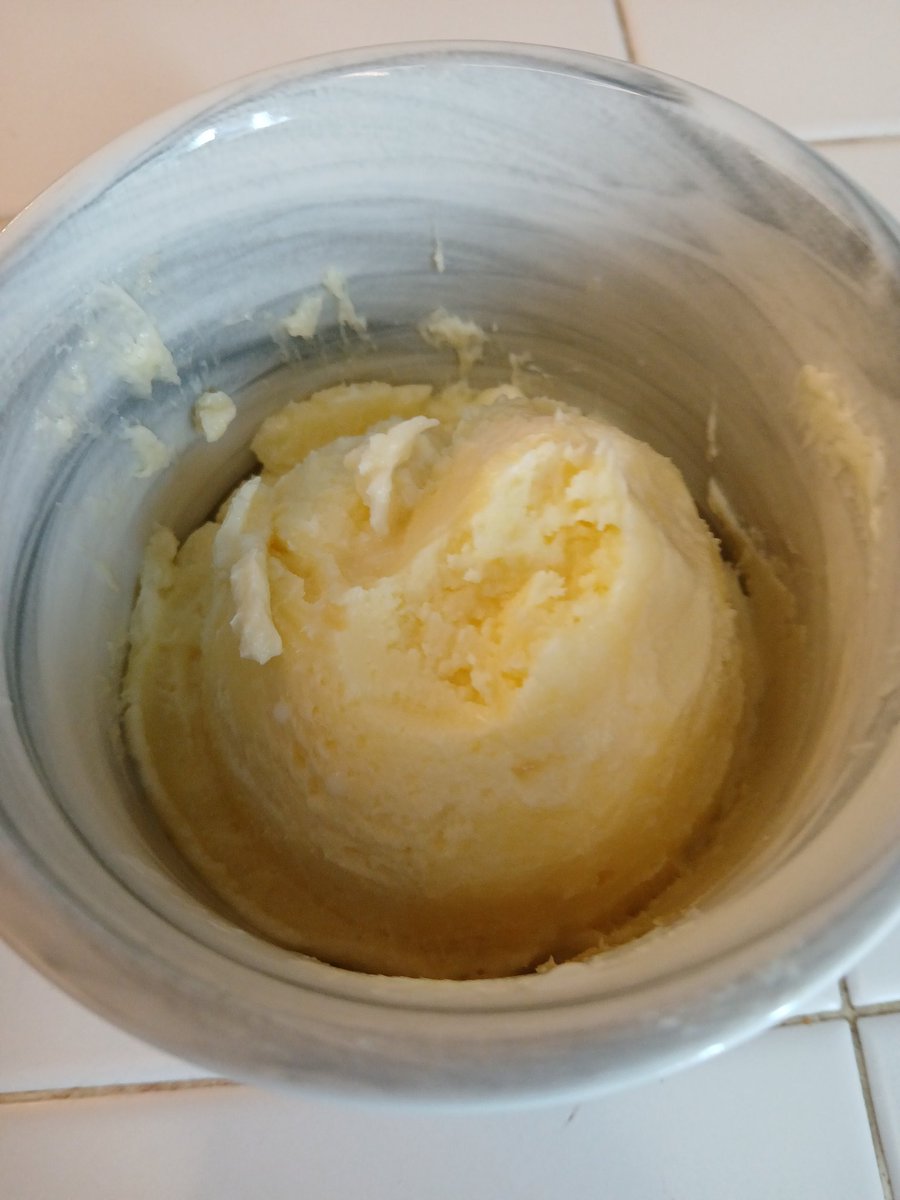 Homemade butter yeeee