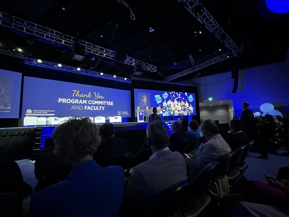 Jeff Yang MD FACS (@chifujeffyang) on Twitter photo .<a href="/LindaMThoracic/">Linda Martin</a> launching the World Conference on Lung Cancer at the plenary session!! #WCLC24 .<a href="/LindaMThoracic/">Linda Martin</a> launching the World Conference on Lung Cancer at the plenary session!! #WCLC24