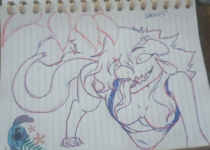 ScarletBlueVR's tweet photo. Something by pen this time #penartwork #penart #sketch https://t.co/yaGF9fChzq