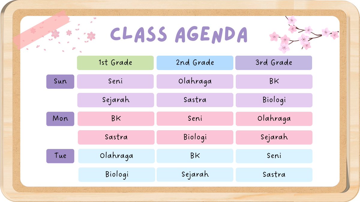 【 JADWAL KELAS 】

NOTE: Kelas pertama jam 13.00-15.00, kelas kedua 16.00-17.00!