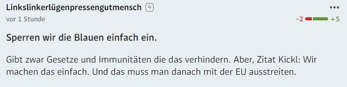 SytemKritiker's tweet photo. Fordert der da echt #Konzentrationslager für autochtone unbescholtene Staatsbürger ❓️😳
#Riedmann ( #Standard ) , you have a big Problem ❗️❗️
@Liste_Petrovic https://t.co/yM41caaX08