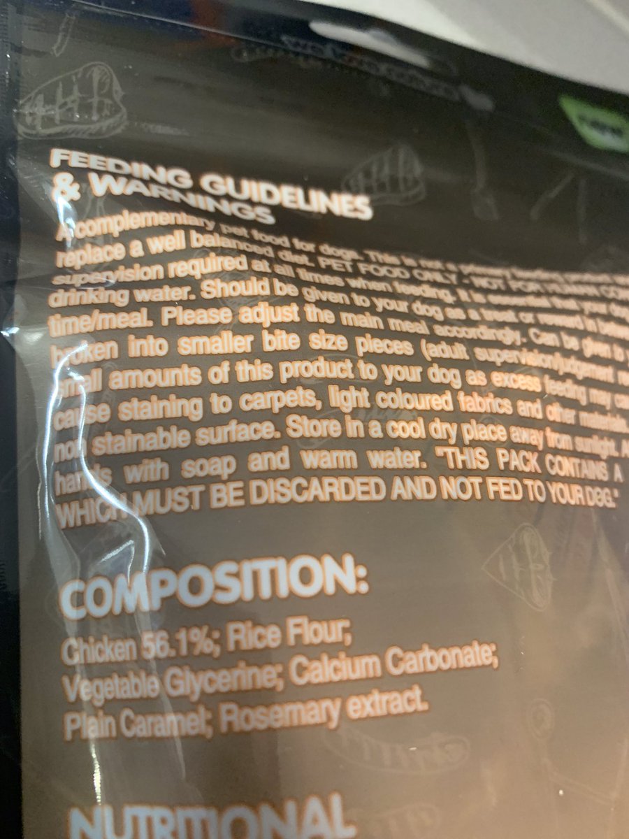 Anyone’s dog  fancying a beef fillet treat from home bargains .. be sure to read the ingredients first !