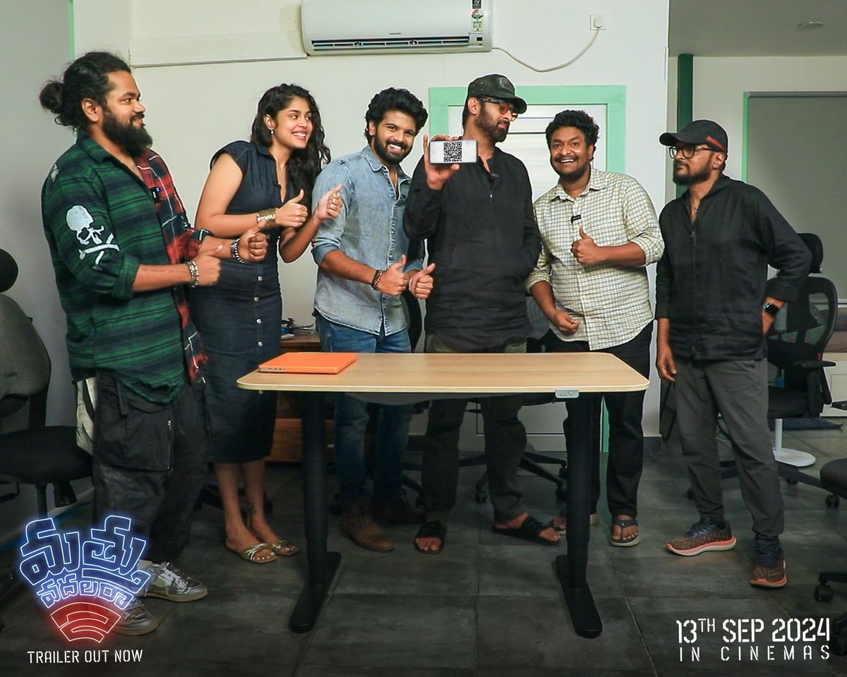 TrendsPrabhas's tweet photo. Rebel Star #Prabhas launches #MathuVadalara2 Trailer ❤️

▶️ https://t.co/lySRpyJ9JM

In cinemas on 13th September, 2024 ❤️‍🔥 https://t.co/H51o0EJeoC