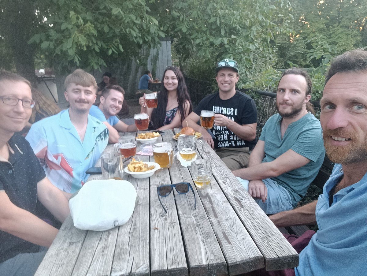 gofutureproof's tweet photo. Only a handful of us could make it, but on a hot Wednesday evening, we gathered for a few beers 🍻 at the iconic Vyšehrad 🏰

Good to have seen you guys, and for those who couldn’t make it — you were missed, especially everyone abroad 🌍 https://t.co/ovBCbIdGMC
