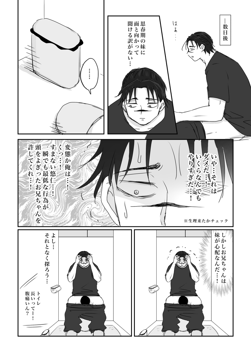 🐯女体化
現パロシスコン脹虎♀続き
何でも許せる方向け 