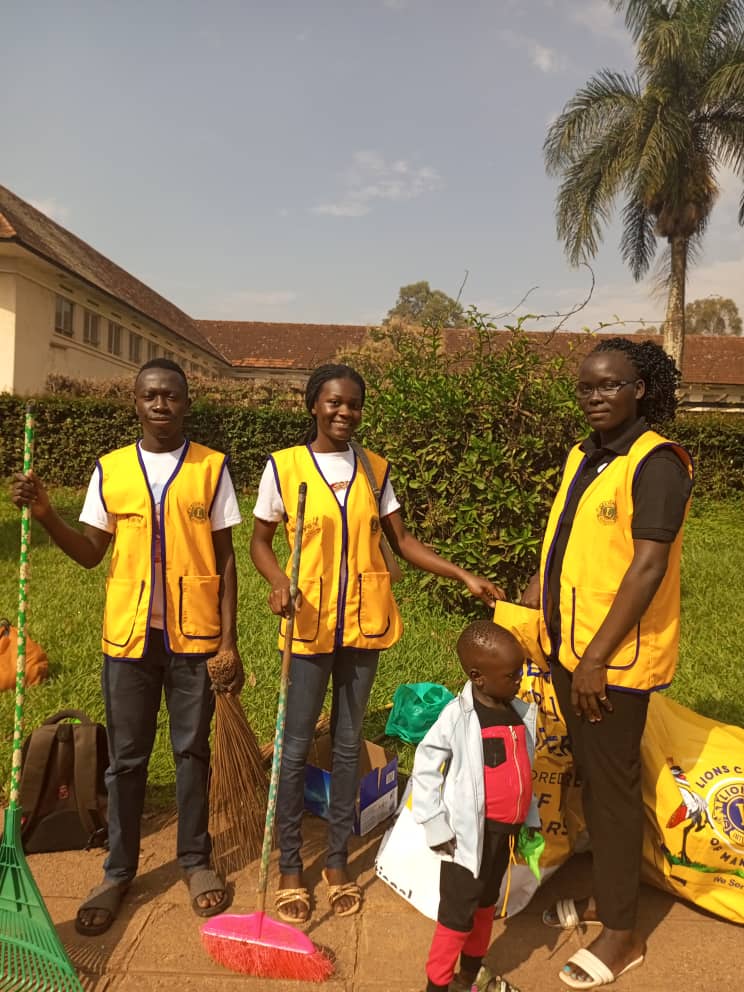 "Making a difference, one cleanup at a time! 🌳LEO Club of Makerere University proudly conducted a service activity at CAES, focusing on the School of Agricultural Sciences. We also planted a tree at Nkrumah Hall Gardens, symbolizing growth and sustainability 
<a href="/Makerere/">Makerere University</a> <a href="/MakCAES/">Makerere University CAES</a>
