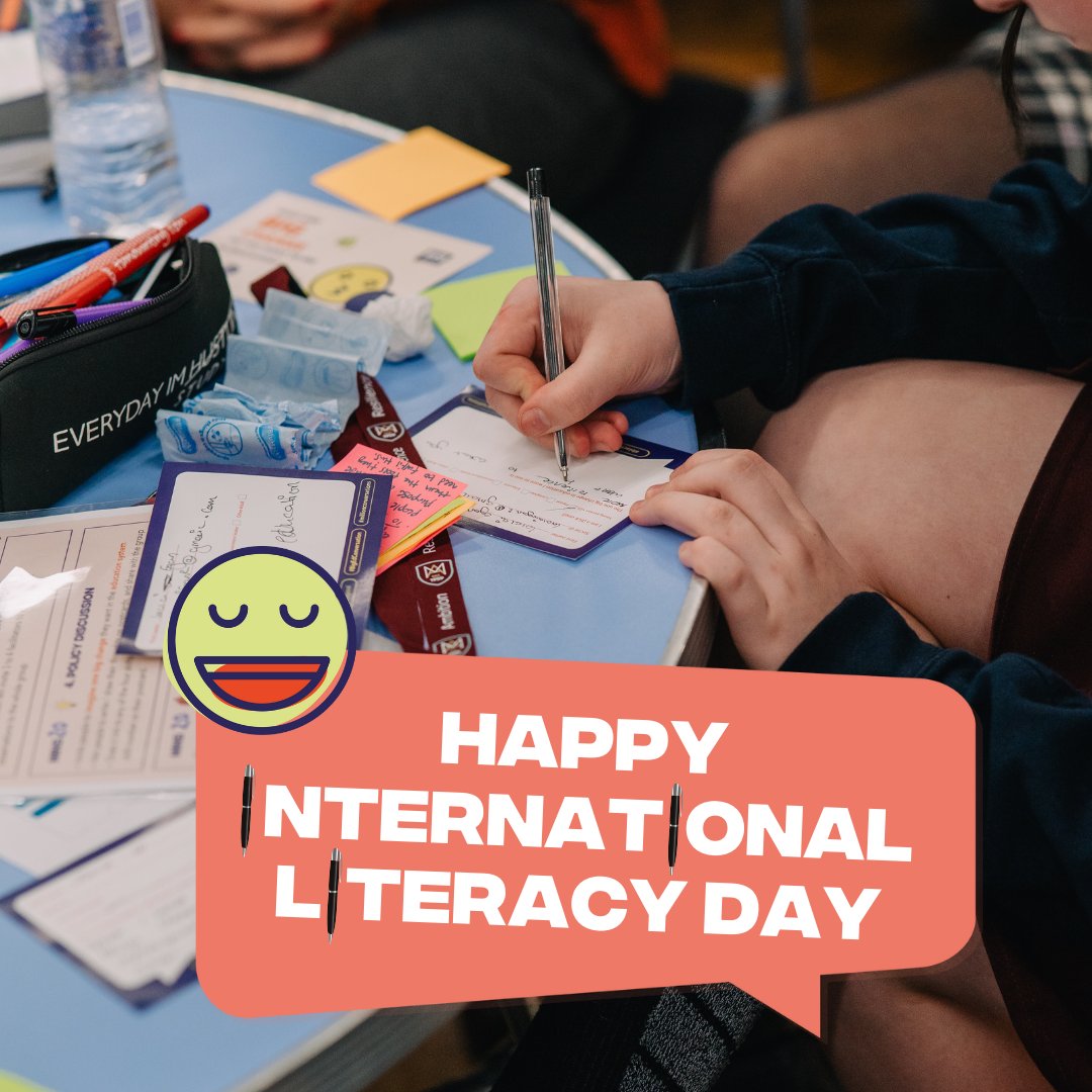 Every reader is a leader. ✊🏾✨

Let's build a brighter future with an inclusive education system that empowers every young person through #reading and #writing. 

#InternationalLiteracyDay #BigEdConversation #School #learning #education