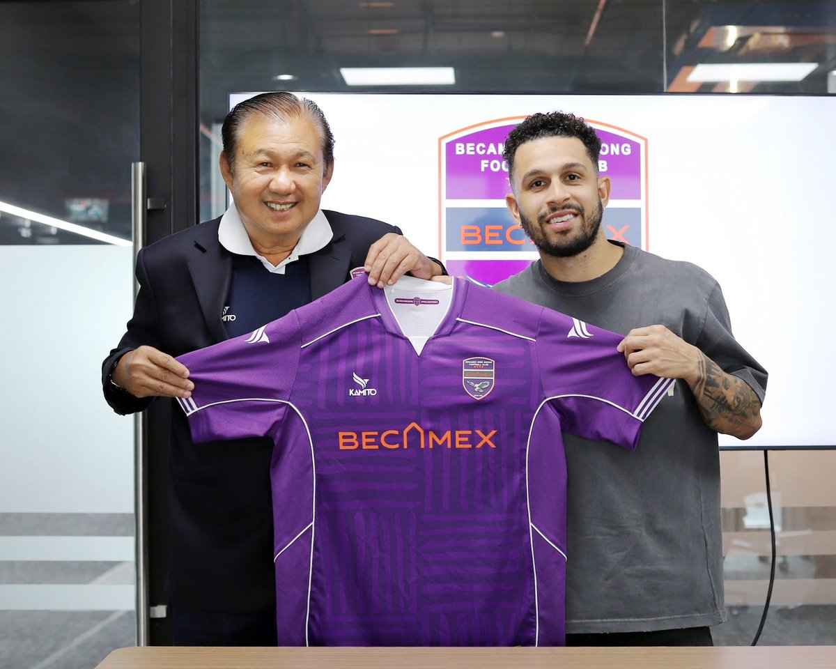 BecamexHCMCFC's tweet photo. Welcome to Becamex Binh Duong FC, Wellington 🇧🇷

#BecamexIDCVietnam #Kamito #STARBALM
#BecamexBinhDuongFC https://t.co/VtSvBEFTIS