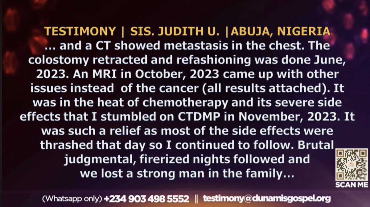 Row_Haastrup's tweet photo. STRIKING TESTIMONIES OF THE COMMANDING THE DAY MIDNIGHT PRAYERS (CTDMP) - AUGUST/SEPTEMBER EDITION
#CTDMP #MidnightPrayers #CommandingTheDay #Dunamis
.
.
.
~1~
FROM OVARIAN CYSTS, TO STAGE 4 HYDRONEPHROSIS, CYSTADENOCARCINOMA ALL REVERSED BY THE POWER OF GOD THROUGH ACCURATE WORD OF PROPHECY BY GOD’S SERVANT (Mrs Judith from Abuja)
Medical Reports & Declarations attached below 👇
