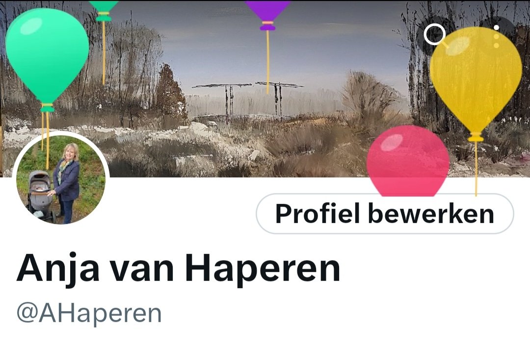 Ahhh ballonnen 🤗🥳👵