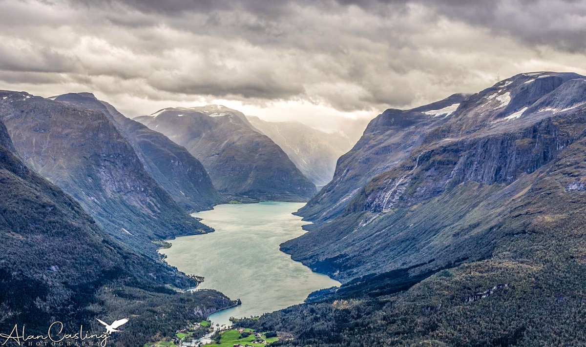 From the skylift on Loen Mountain 🏔️🇳🇴

This pic don’t do it justice It’s Breathtaking Up There