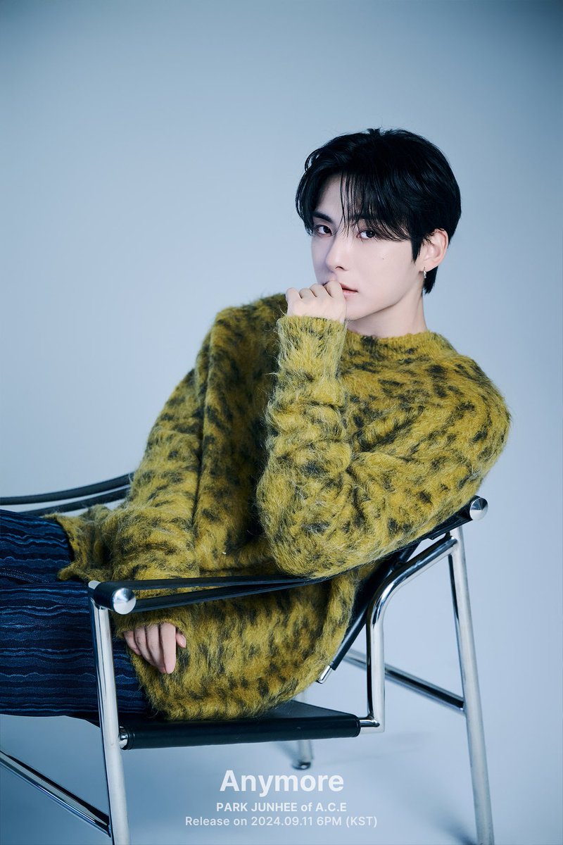 official_ACE7's tweet photo. [#ACE_PROJECT]

A.C.E Special Single '𝗔𝗻𝘆𝗺𝗼𝗿𝗲'

✔️ ꓚꓳꓠꓚꓰꓑꓔ ꓑꓧꓳꓔꓳ #PARKJUNHEE

🎧 Release on
2024.09.11 WED 6PM (KST)

#에이스 #박준희
#Anymore https://t.co/GO6e1Pxw6O
