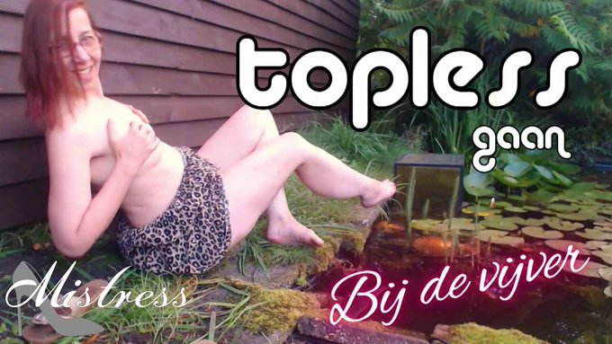 Mijn nieuwe video op Kinkylife: Going topless at the pond. Zeer hete shoe! https://t.co/oCGV2Sepbx https://t